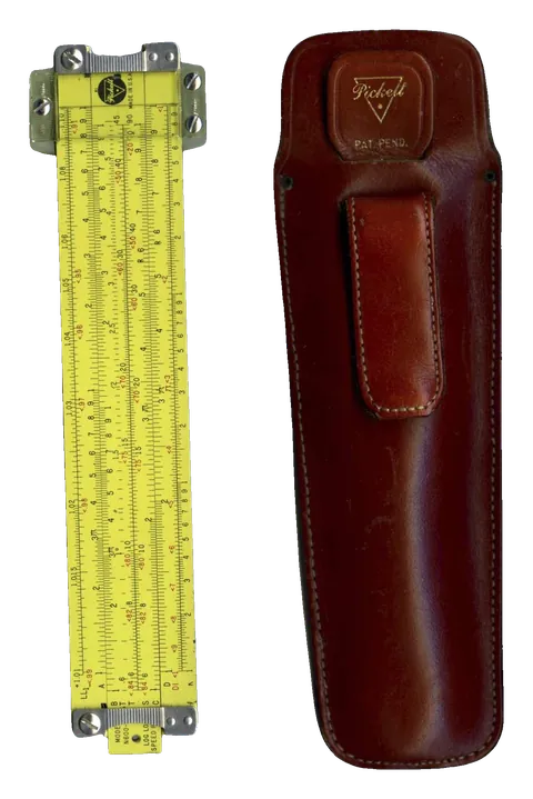 Pickett N600-ES slide rule: Everyday numbers